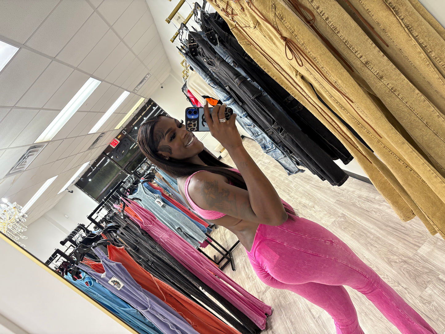 “ Back out jumpsuit