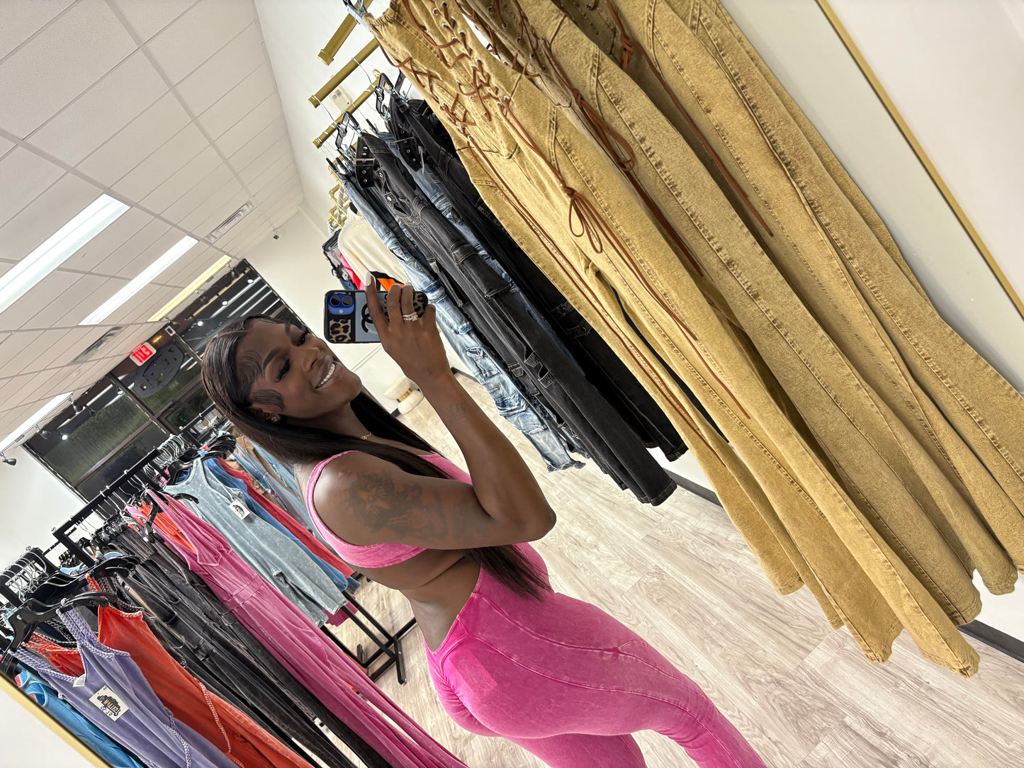 “ Back out jumpsuit