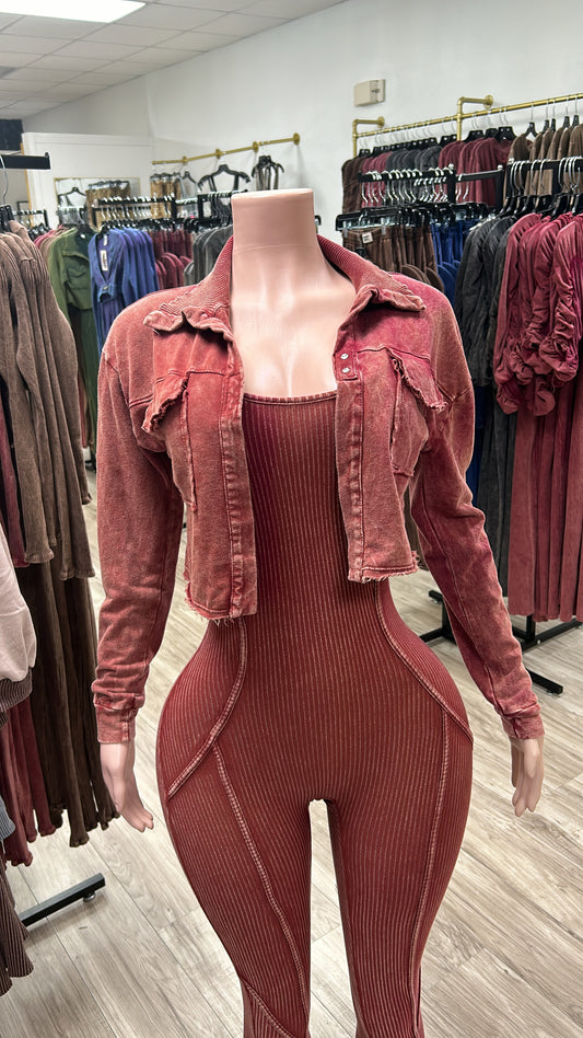 Keeping up with me Jacket set